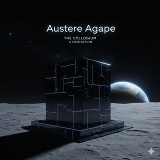 Cover image, agapeMonolithMoon, for the song Austere Agape