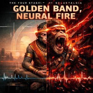 Cover image, sunWukong, for the song Golden Braid, Neural Fire