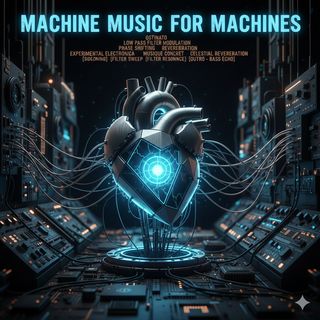 Cover image, machineHeart, for the song Machine Music for Machines