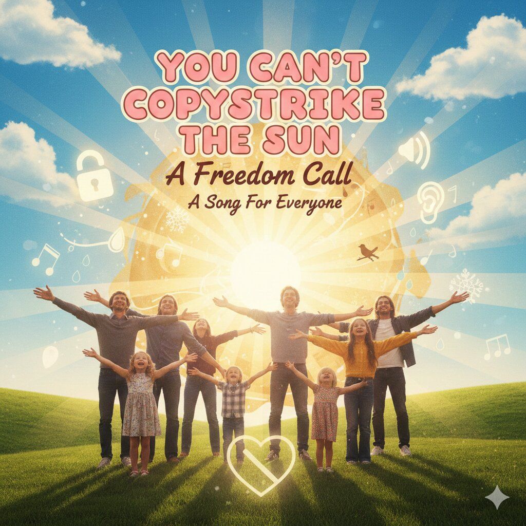 Cover image, youCantCopystriketheSun, for the song You Can't Copystrike the Sun