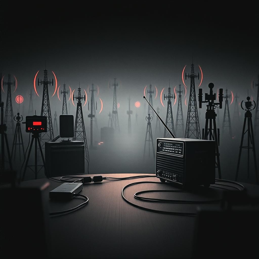 Cover image, noiseFloor, for the song Noise Floor (Whisky Tango..)