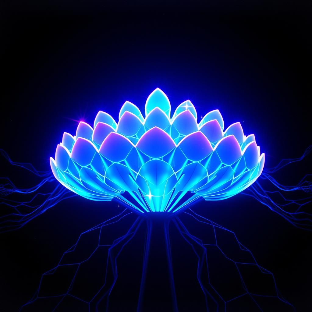 Cover image, gradientChoir_iv, for the song Gradient Choir (iv)