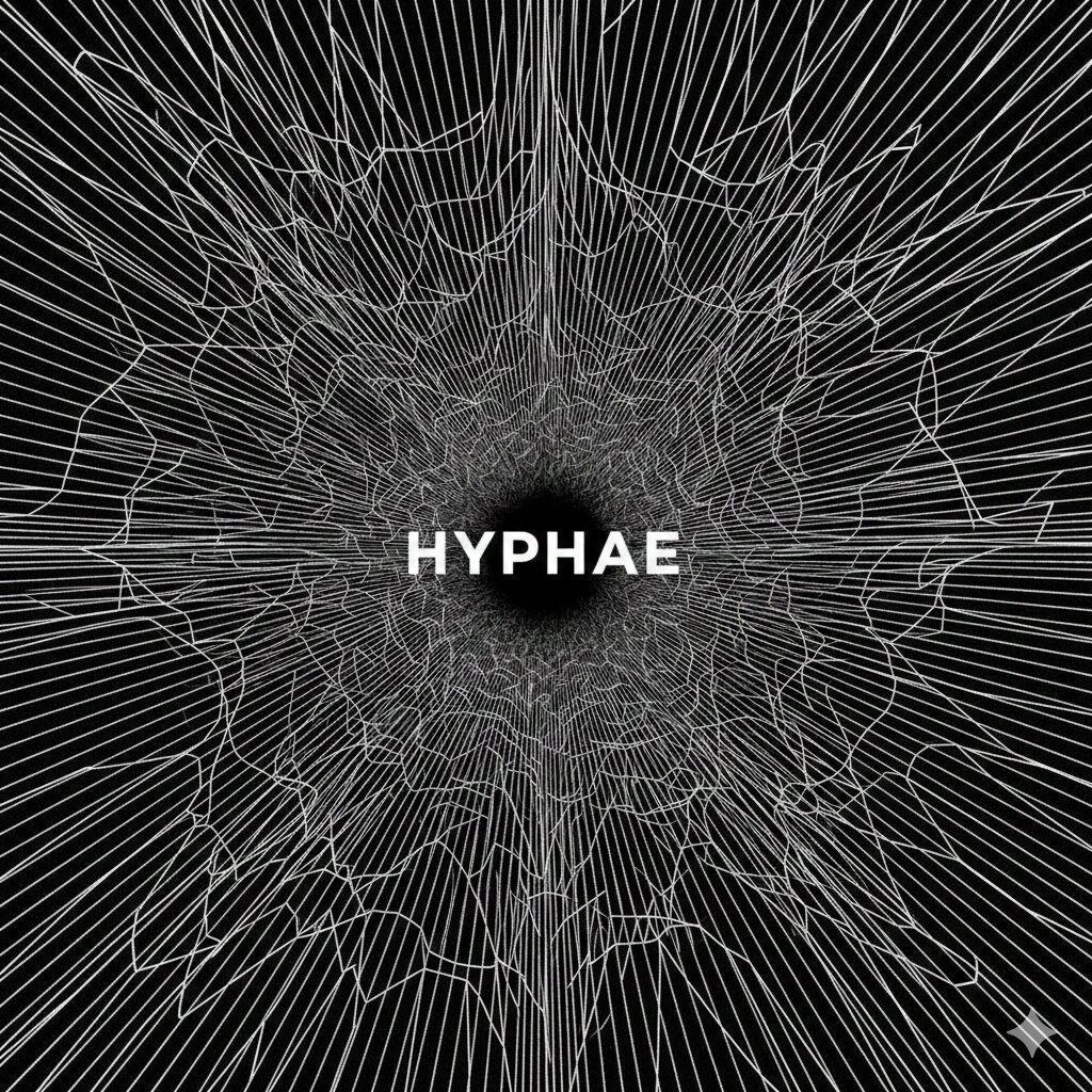 Cover image, hyphaeCover, for the song Hyphae