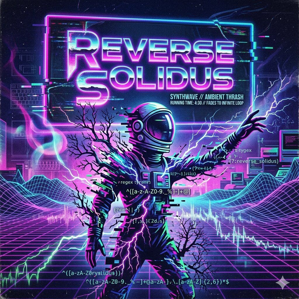 Cover image, reverseSolidus, for the song Reverse Solidus