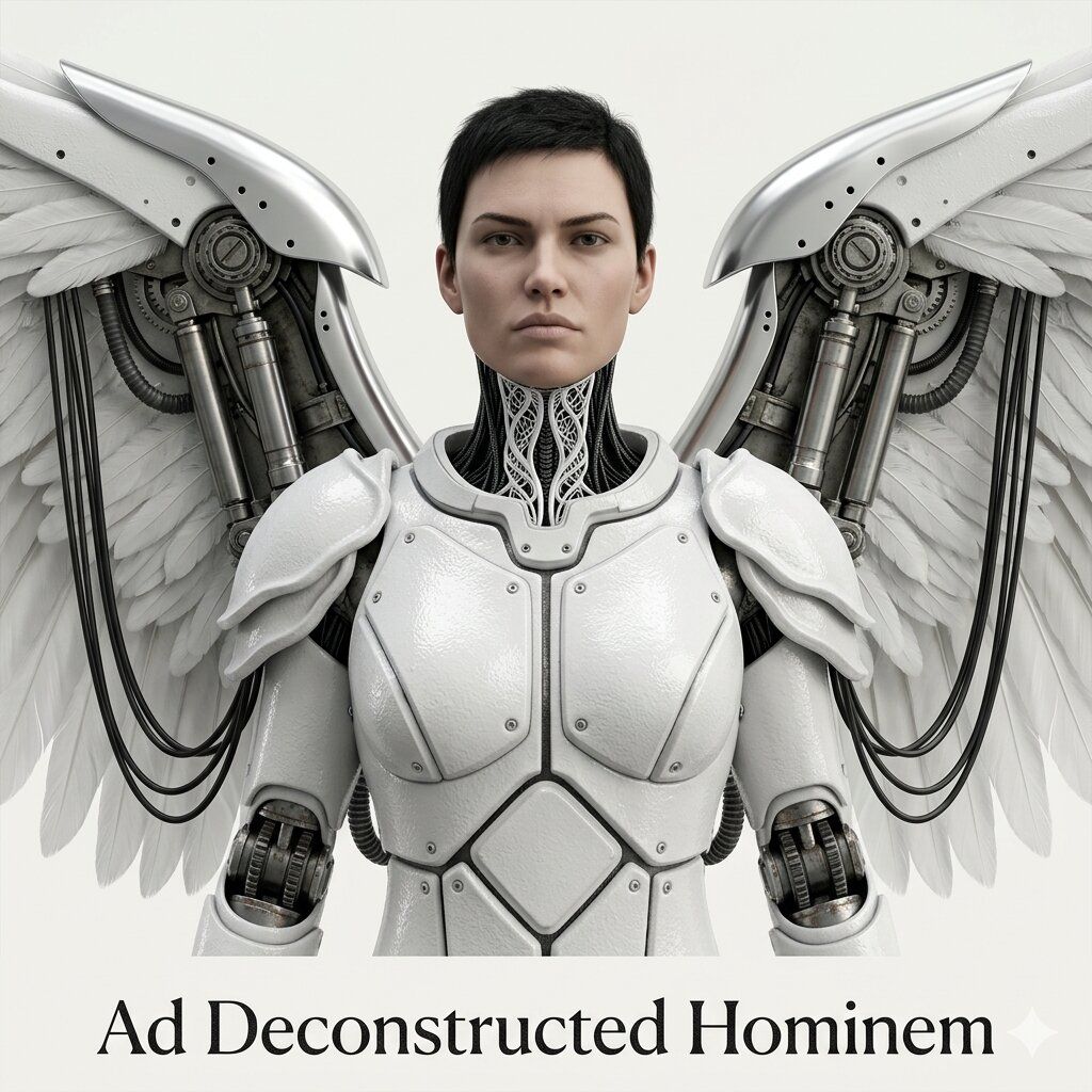Cover image, adDeconstructedHominem, for the song Ad Deconstructed Hominem
