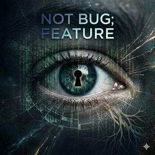 Cover image, notBugFeature, for the song Not Bug; Feature
