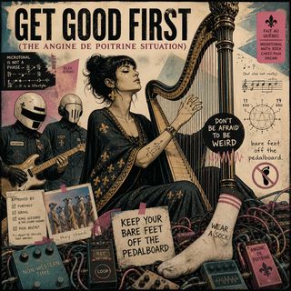 Cover image, getGoodFirst_angine, for the song Get Good First (The Angine de Poitrine Situation)