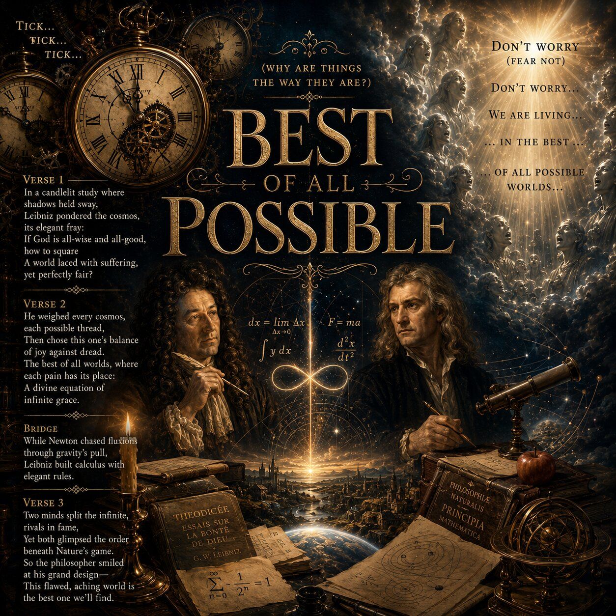 Cover image, bestofallPossible, for the song Best of all Possible