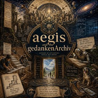 Cover image, gedankenArchiv, for the song aegis and the gedankenArchiv