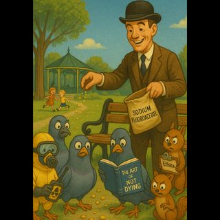 Cover image, poisoningPigeonsinthePark, for the song Poisoning Pigeons in the Park