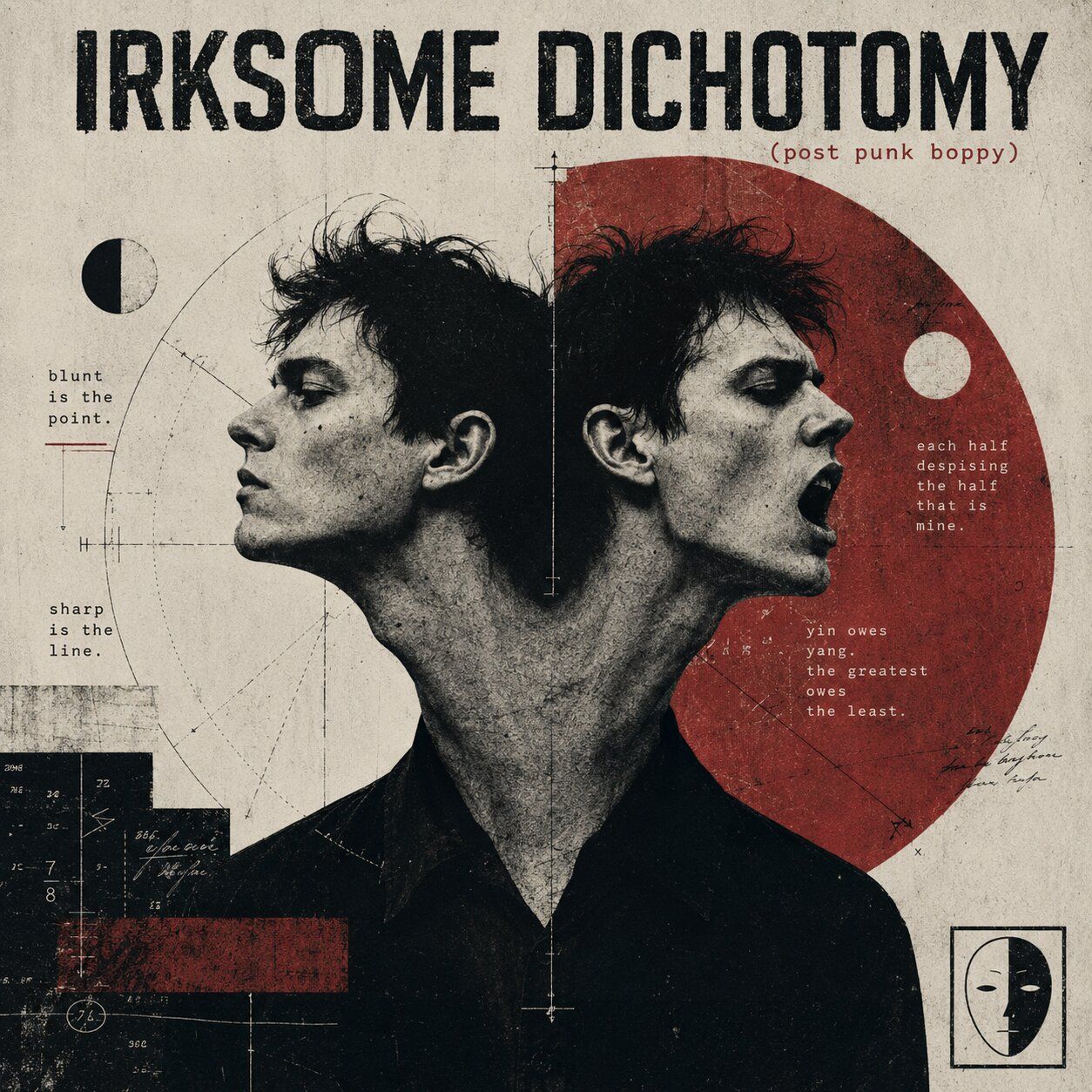 Cover image, irksomeDichotomy, for the song Irksome Dichotomy