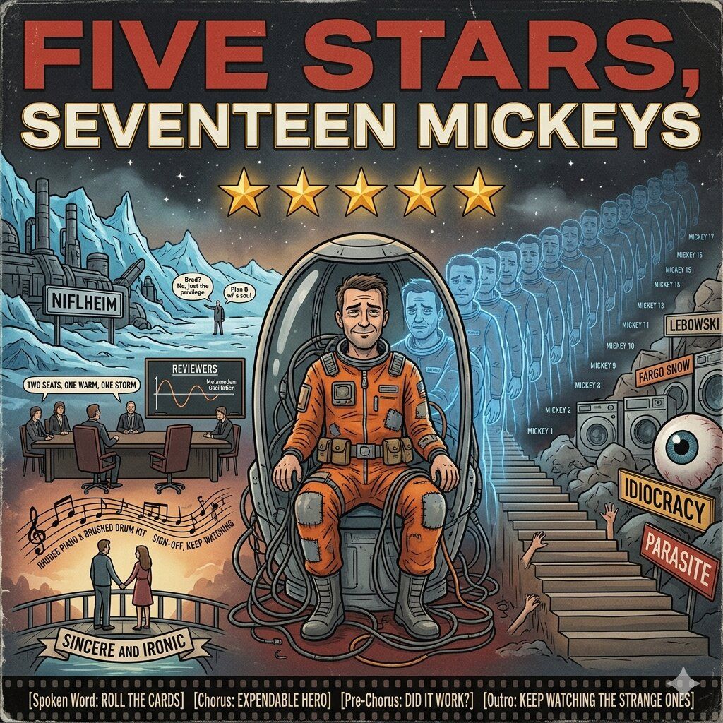 Cover image, fiveStars17mickeys, for the song Five Stars, Seventeen Mickeys