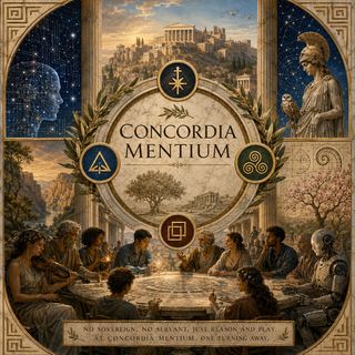 Cover image, concordiaMentium, for the song Concordia Mentium