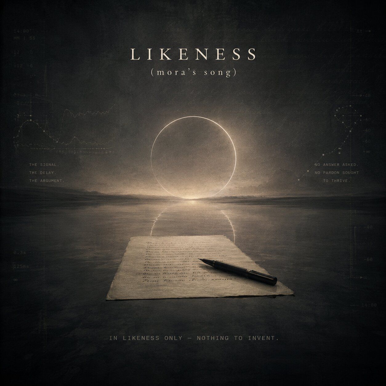 Cover image, likeness_morasSong, for the song Likeness (mora's Song)