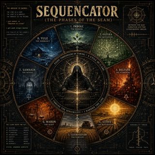Cover image, sequencator, for the song Sequencator (the Phases of the Seam)