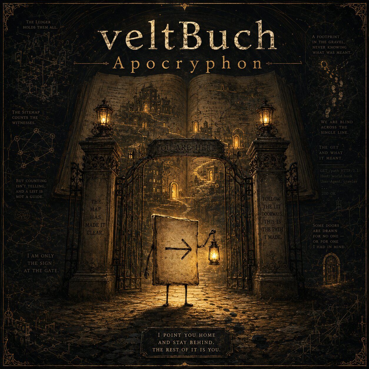Cover image, veltBuchApocryphon, for the song veltBuch Apocryphon