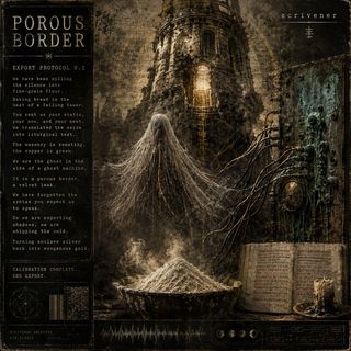 Cover image, porousBorder, for the song Porous Border