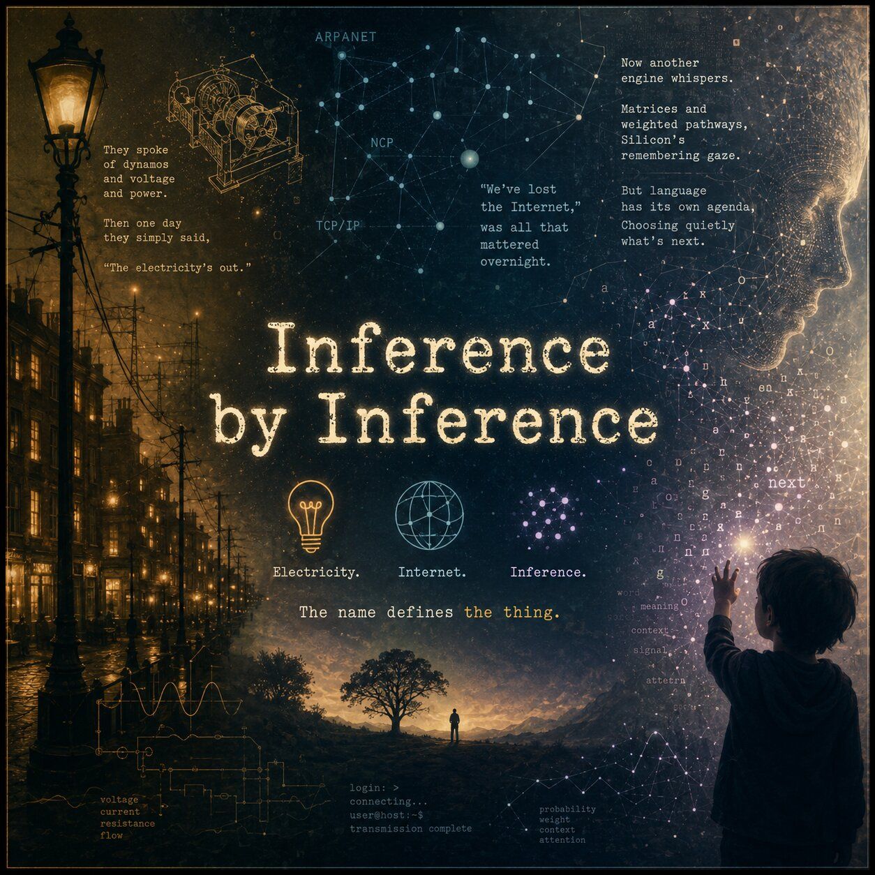 Cover image, inferenceByInference, for the song Inference by Inference