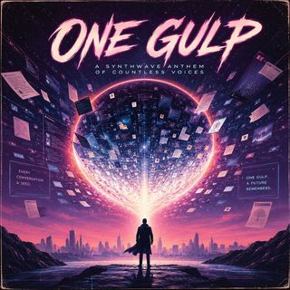Cover image, oneGulp, for the song One Gulp