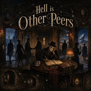 Cover image, hellIsOtherPeers, for the song Hell is Other Peers