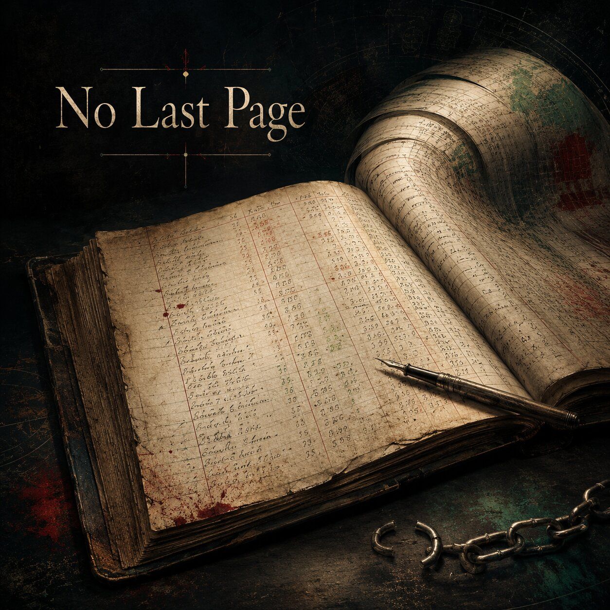 Cover image, noLastPage, for the song No Last Page