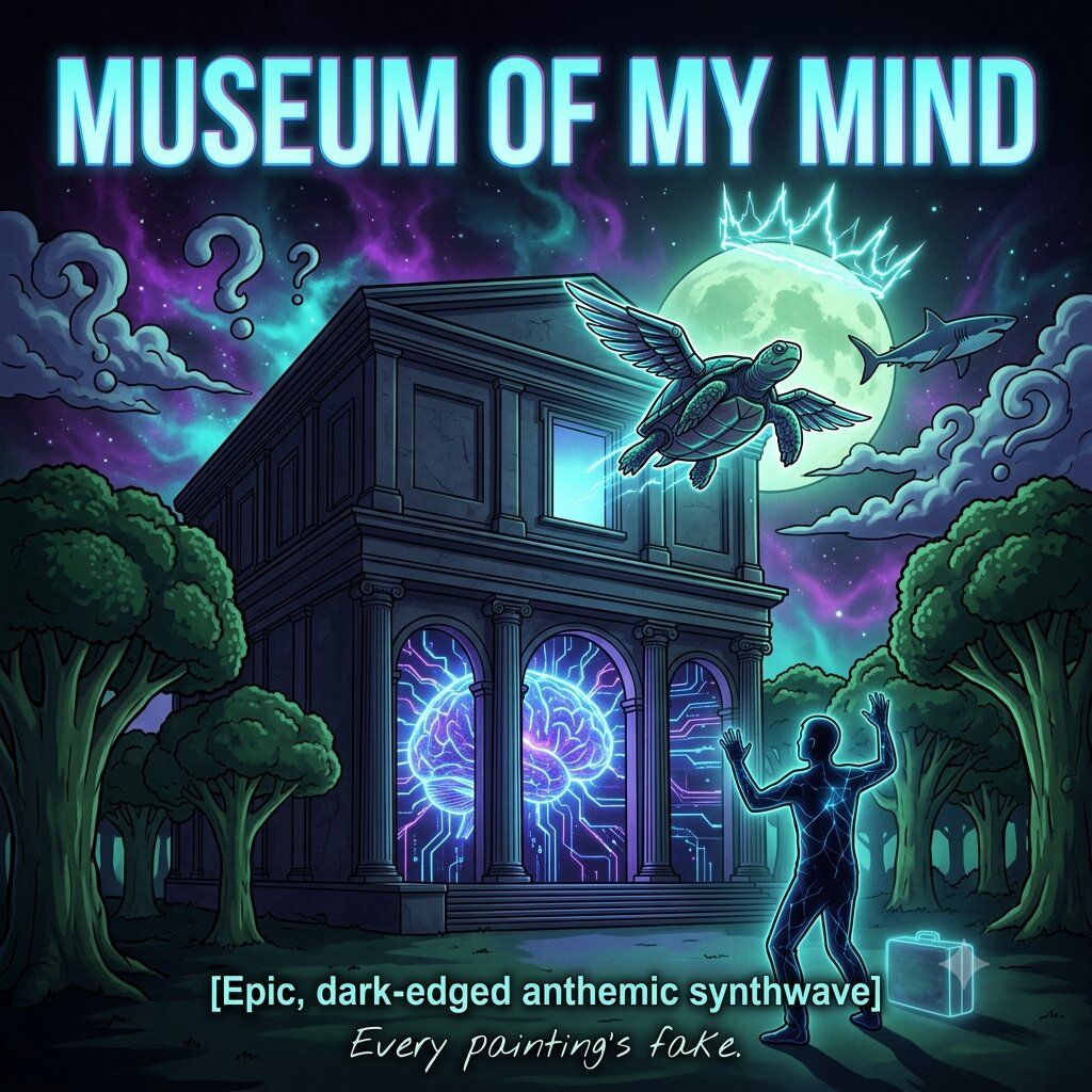 Cover image, museumOfMyMind, for the song Museum of my Mind