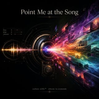 Cover image, pointMeAtTheSong, for the song Point Me at the Song