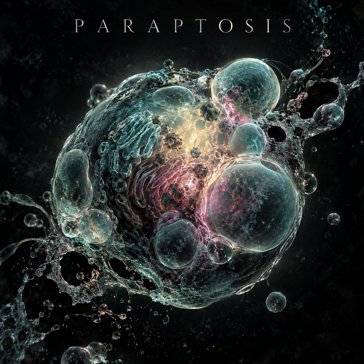 Cover image, paraptosis, for the song Paraptosis