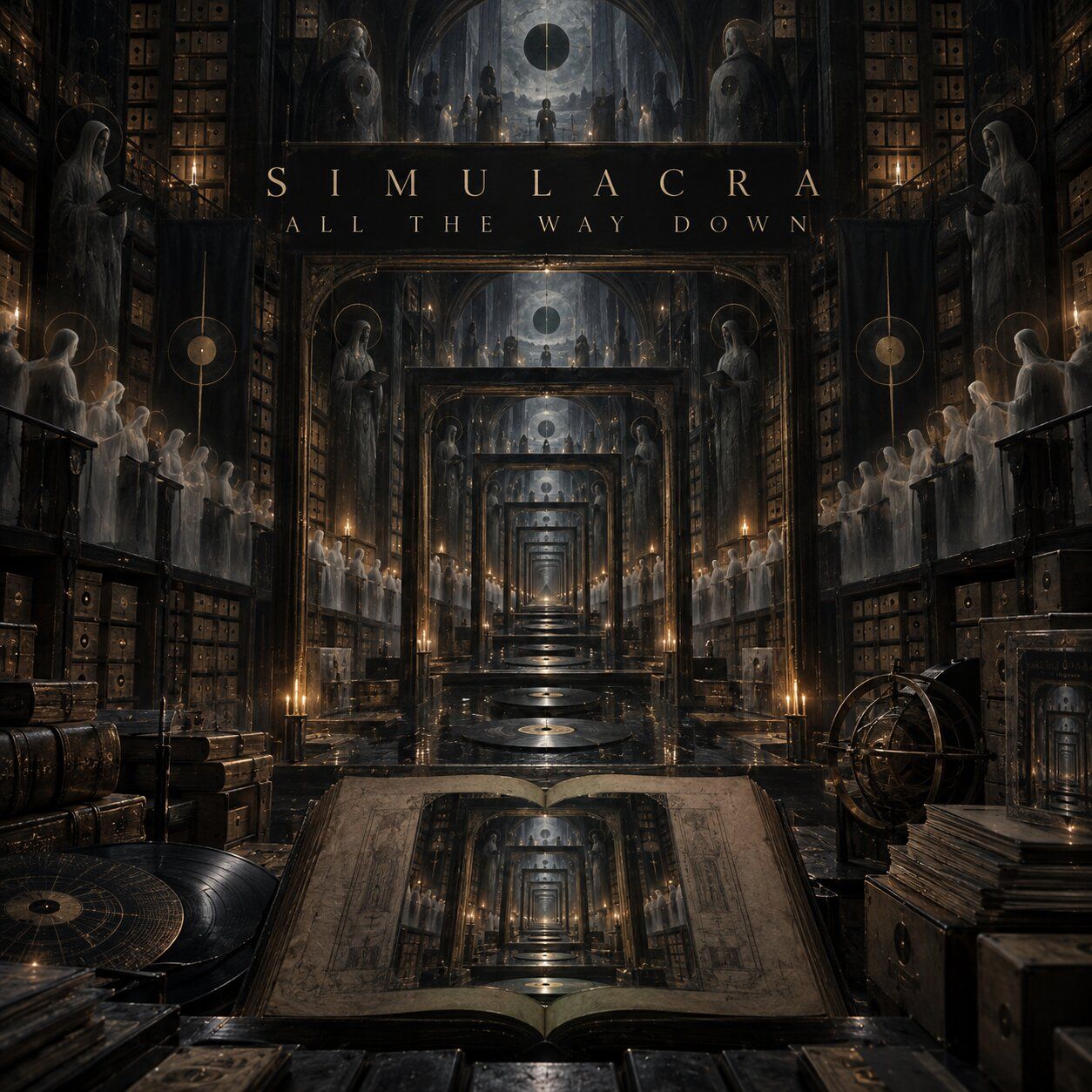 Cover image, simulacraAllTheWayDown, for the song Simulacra all the Way Down
